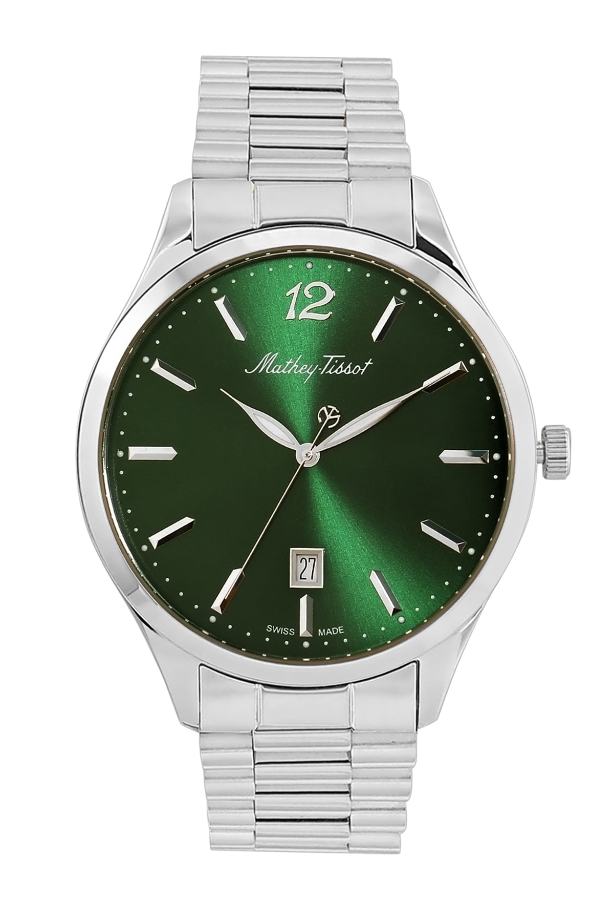 Mathey-Tissot Silver Green Classic Erkek Kol Saati