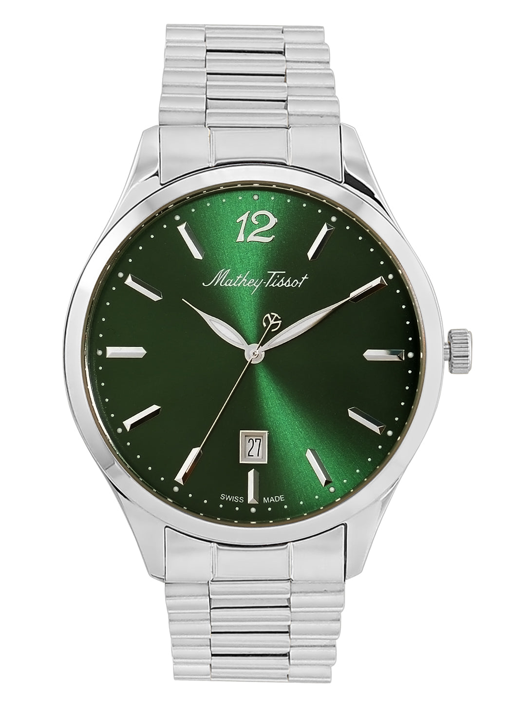 Mathey-Tissot Silver Green Classic Erkek Kol Saati