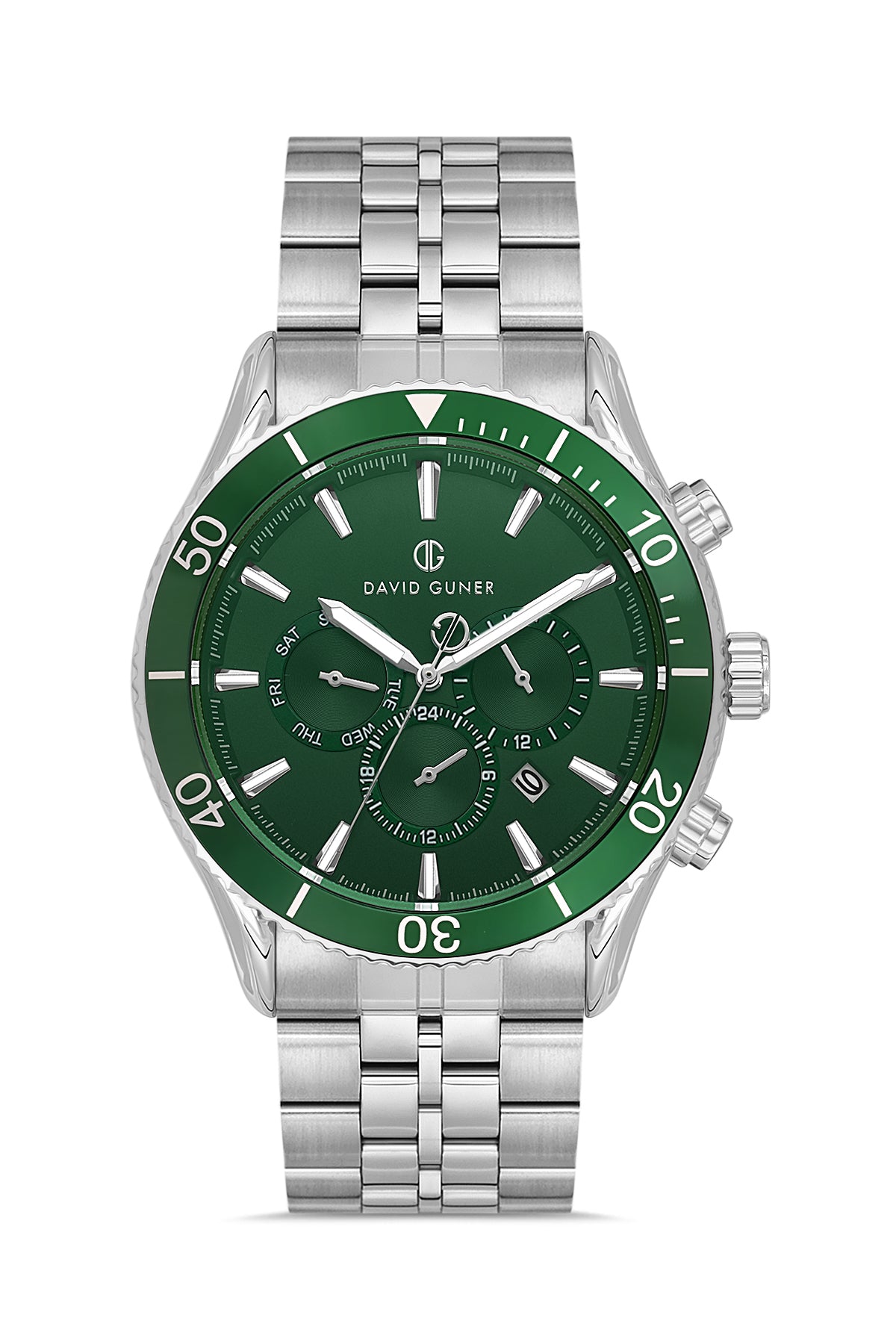 DAVID GUNER ERKEK KOL SAATİ / GÜMÜŞ