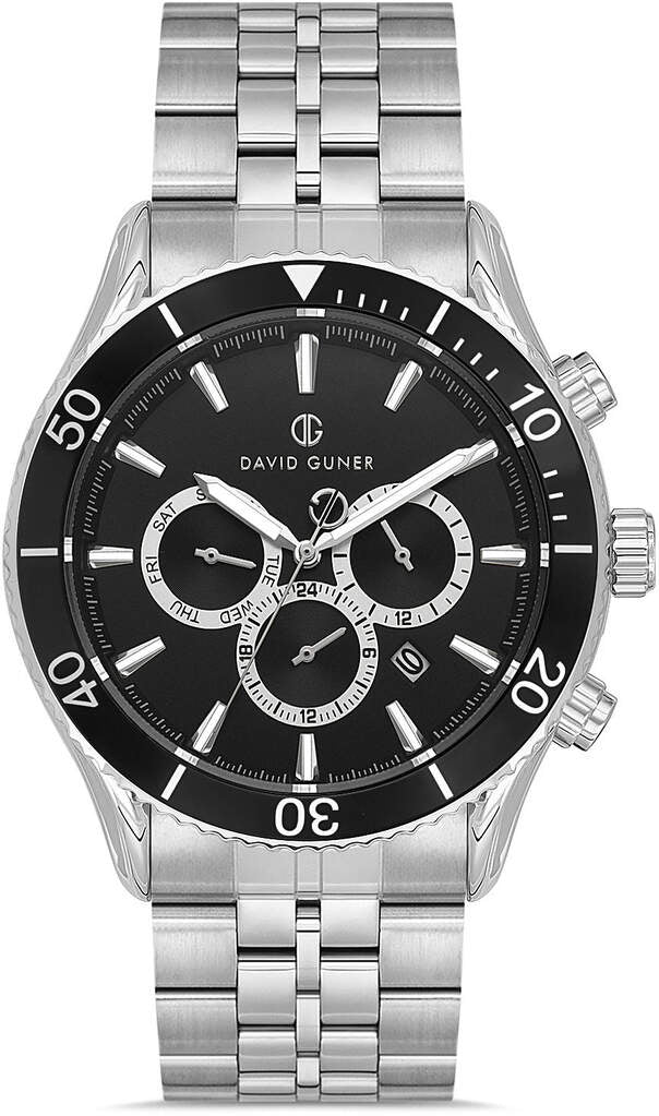 DAVID GUNER ERKEK KOL SAATİ / GÜMÜŞ