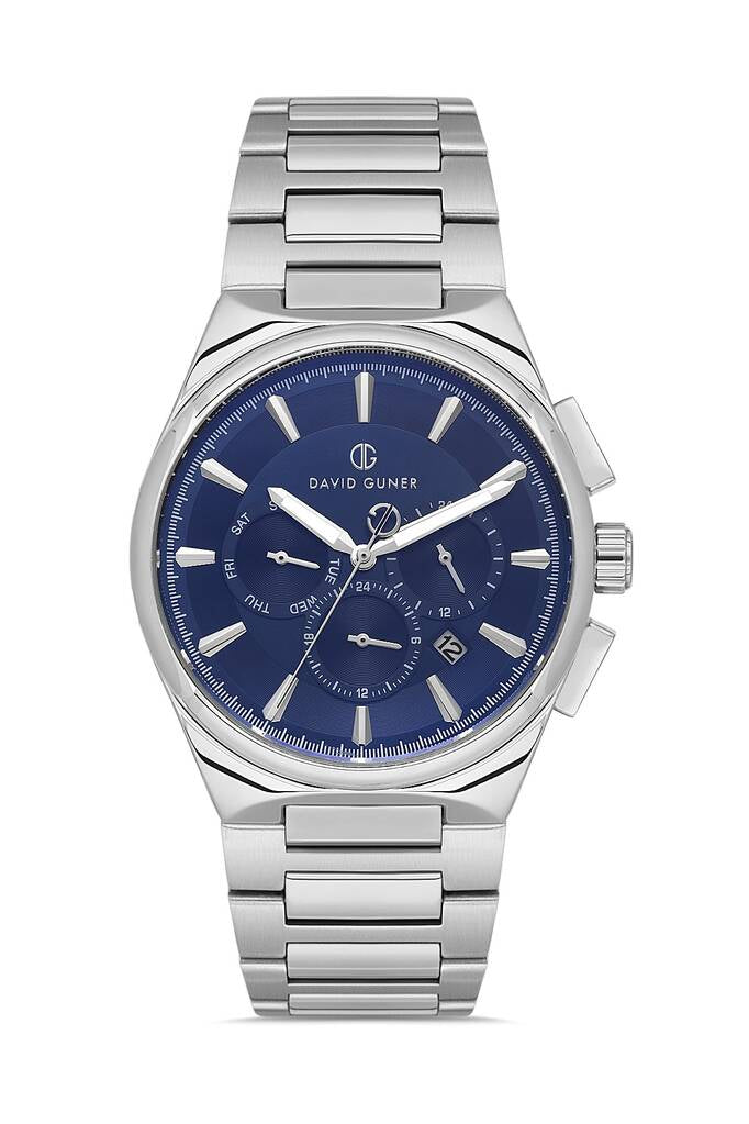 DAVID GUNER ERKEK KOL SAATİ / GÜMÜŞ
