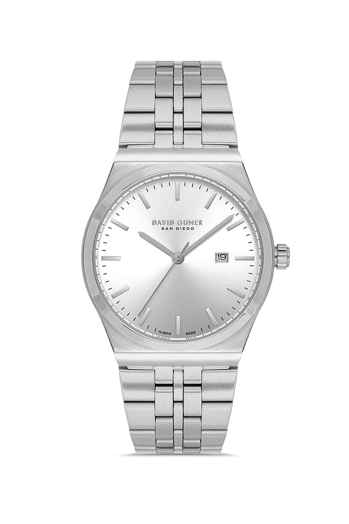 DAVID GUNER ERKEK KOL SAATİ / GÜMÜŞ