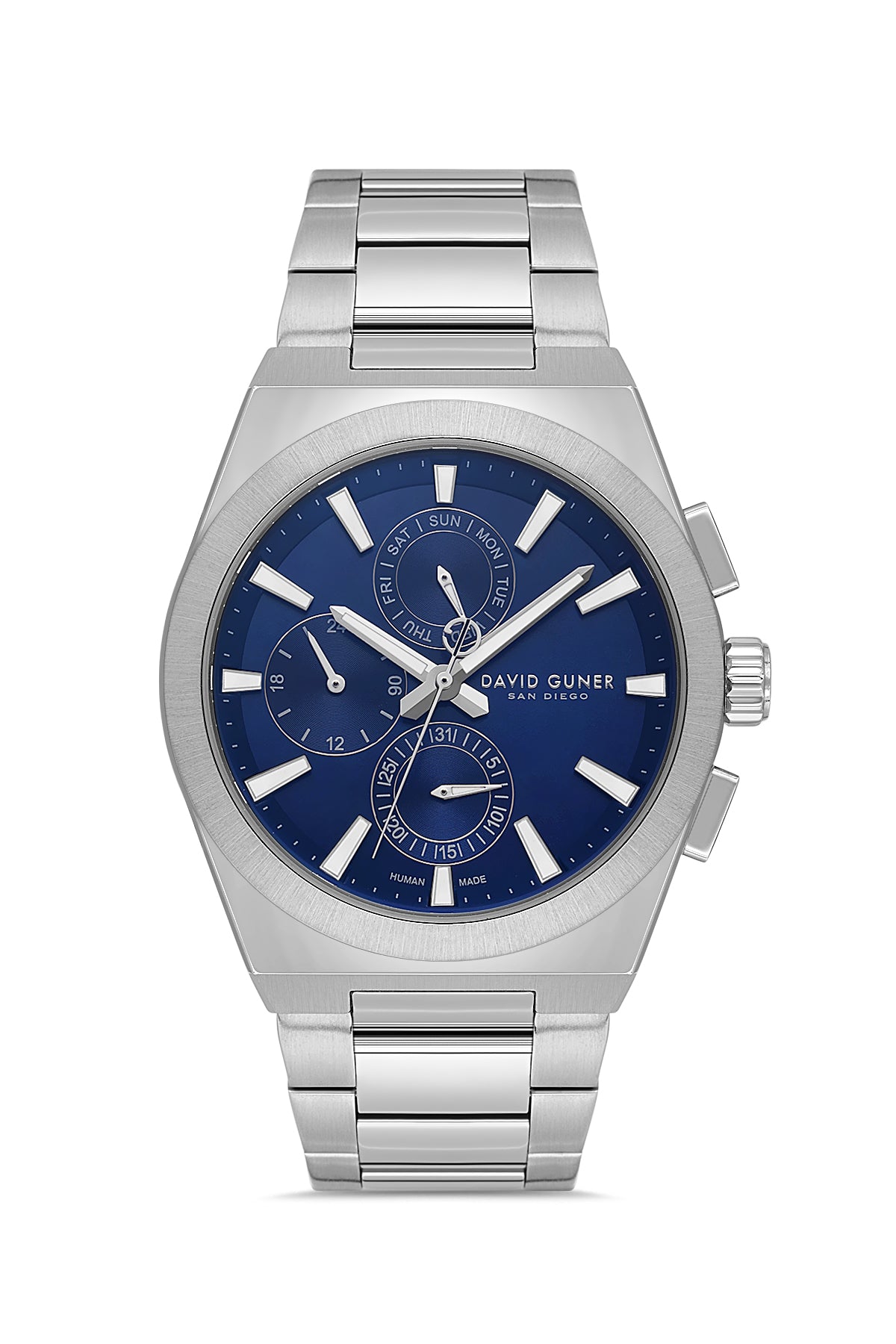 DAVID GUNER ERKEK KOL SAATİ / GÜMÜŞ
