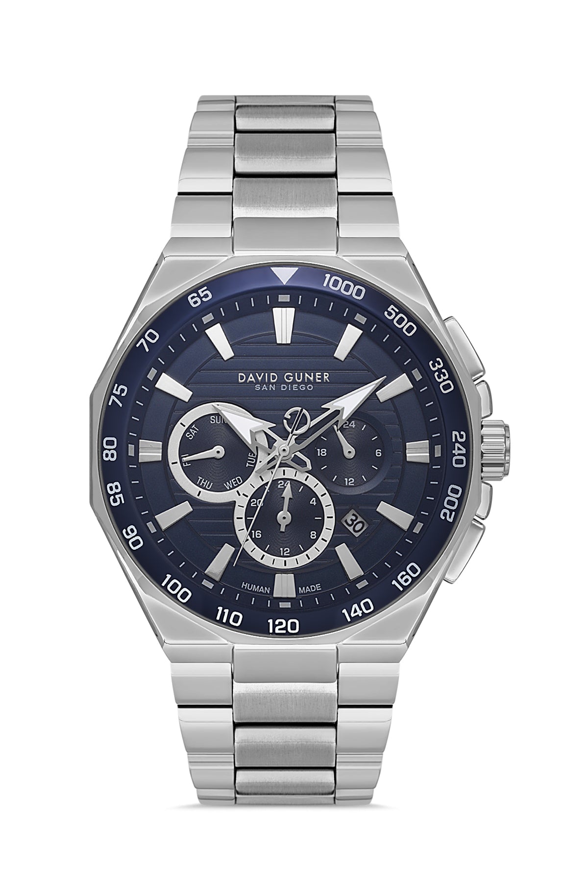 DAVID GUNER ERKEK KOL SAATİ / GÜMÜŞ