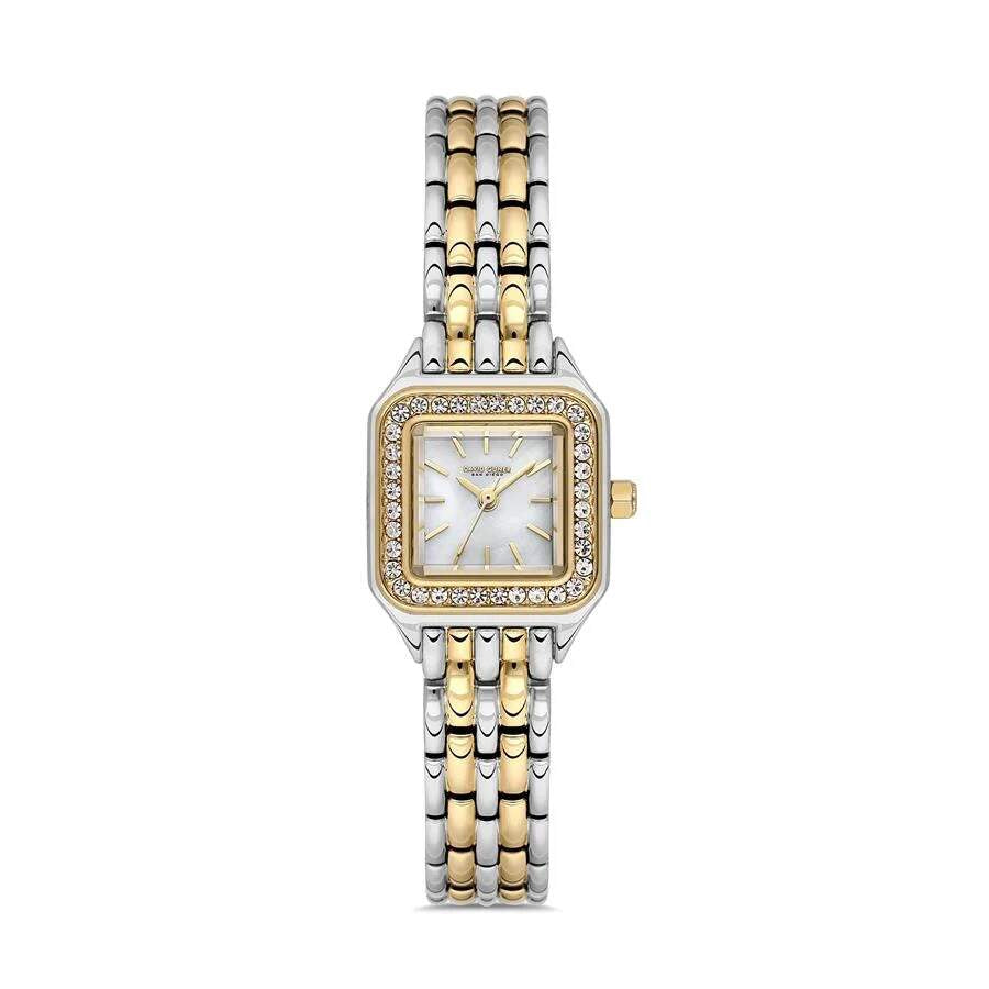 DAVID GUNER KADIN KOL SAATİ / SARI - BEYAZ