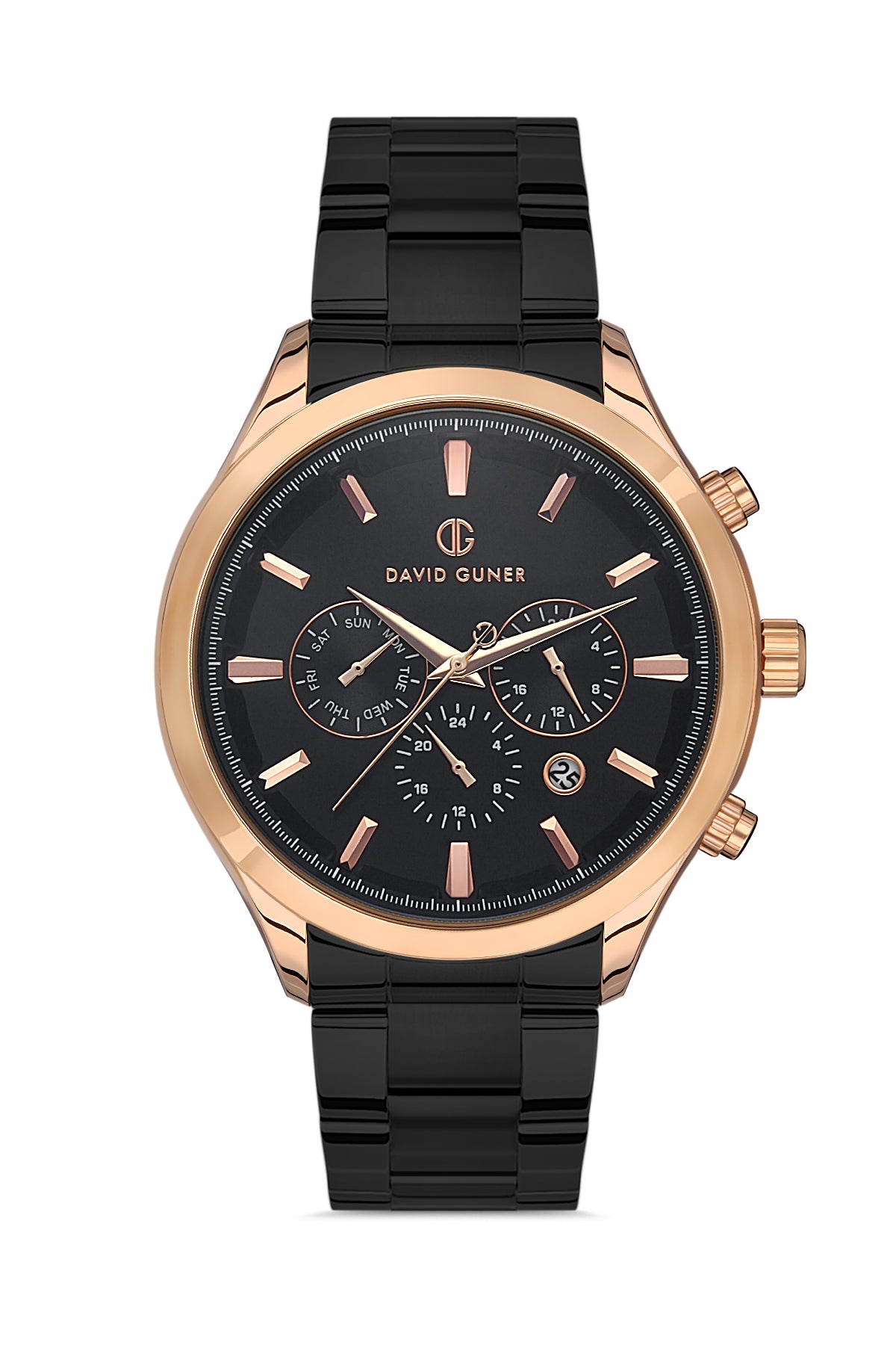 DAVID GUNER ERKEK KOL SAATİ / ROSE SİYAH