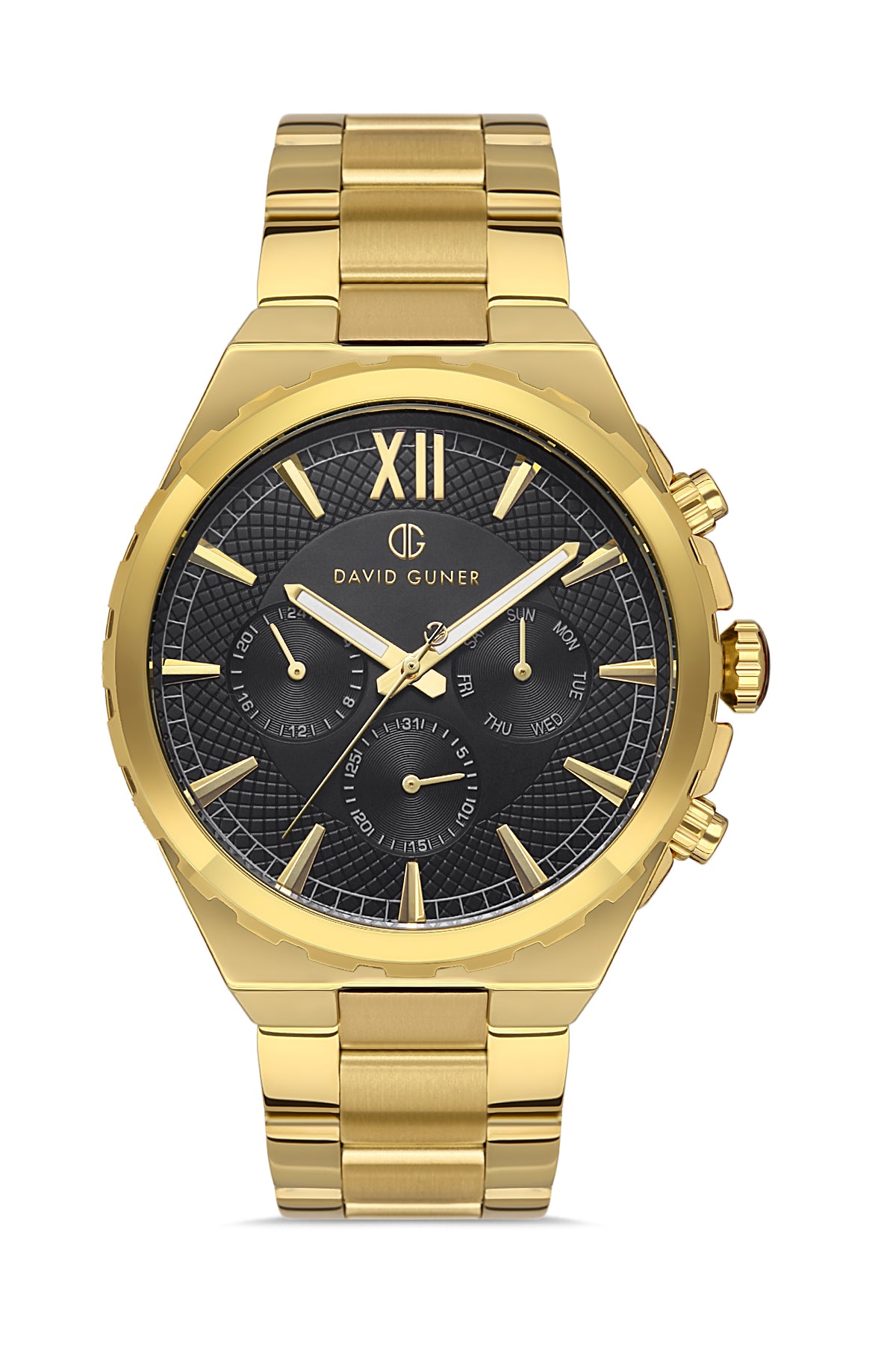 DAVID GUNER ERKEK KOL SAATİ / SARI