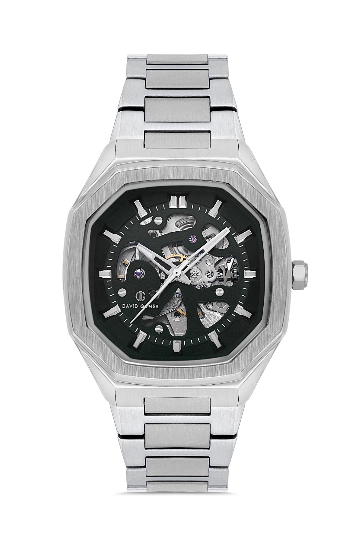 DAVID GUNER ERKEK KOL SAATİ / GÜMÜŞ