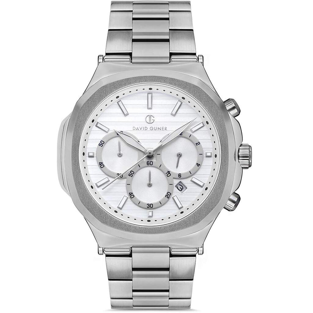 DAVID GUNER ERKEK KOL SAATİ / GÜMÜŞ