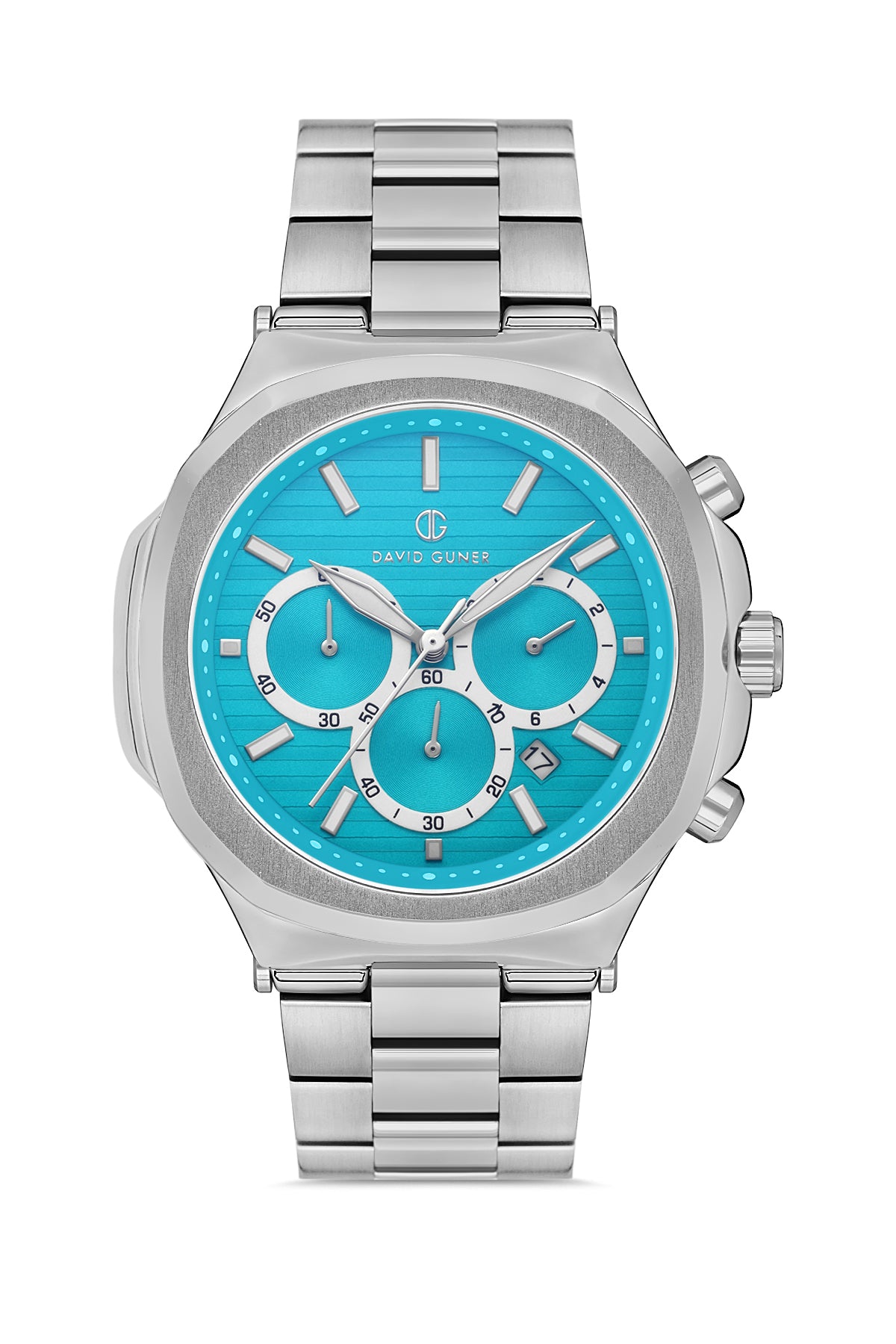DAVID GUNER ERKEK KOL SAATİ / GÜMÜŞ
