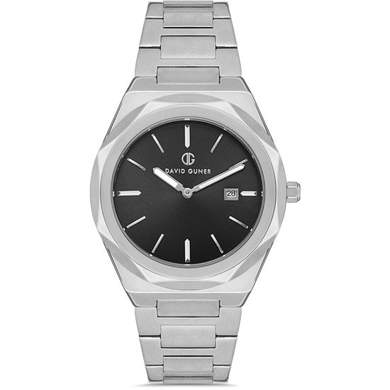 DAVID GUNER ERKEK KOL SAATİ / GÜMÜŞ