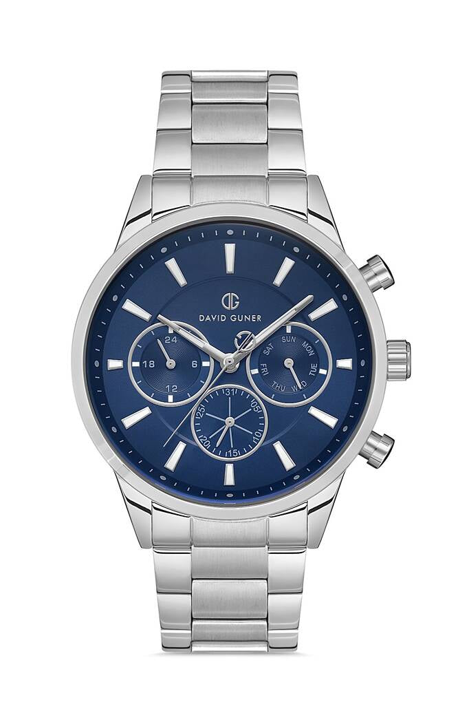 DAVID GUNER ERKEK KOL SAATİ / GÜMÜŞ