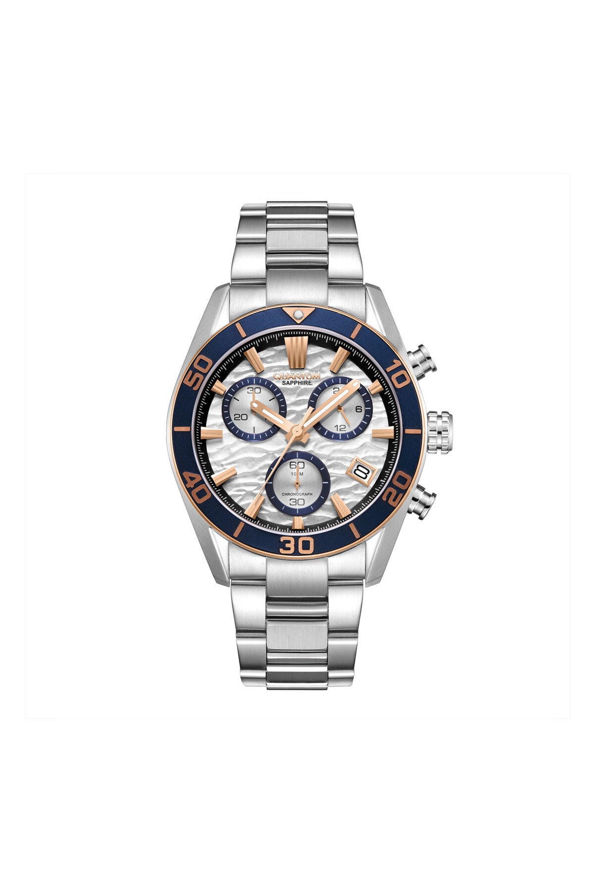 QUANTUM ERKEK KOL SAATİ / SİLVER/ROSE GOLD