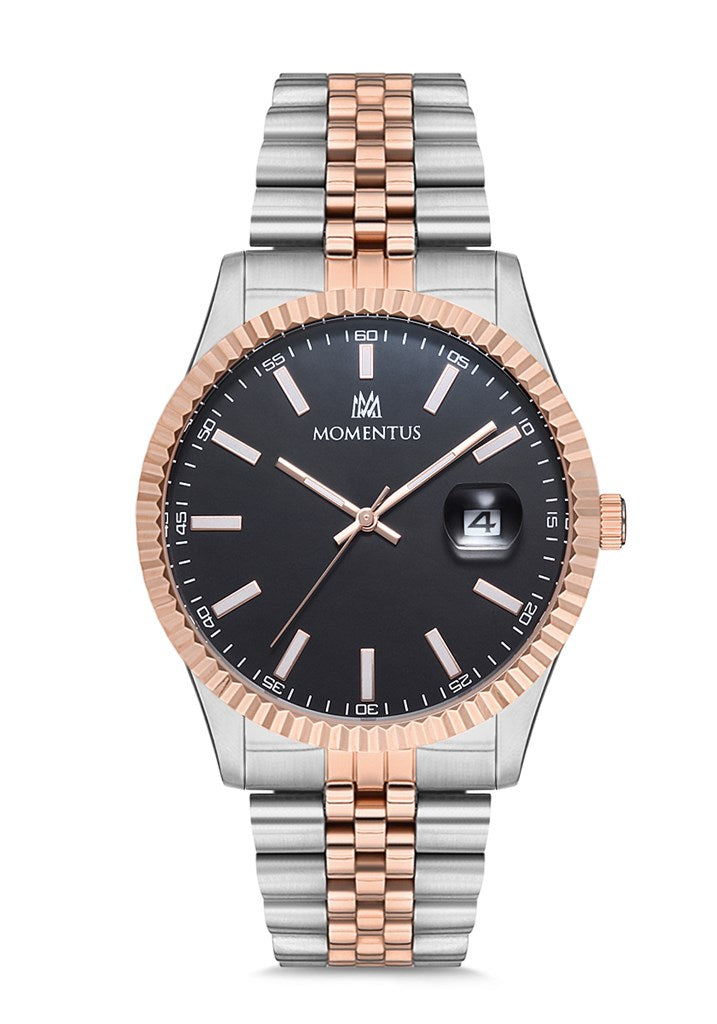 MOMENTUS ERKEK KOL SAATİ / ÇELİK - ROSE GOLD