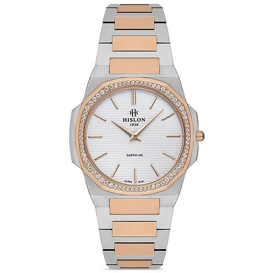 HISLON KADIN KOL SAATİ / ÇELİK - ROSE GOLD