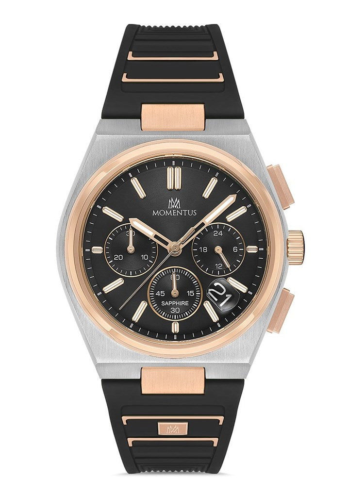 MOMENTUS ERKEK KOL SAATİ / ÇELİK - ROSE GOLD