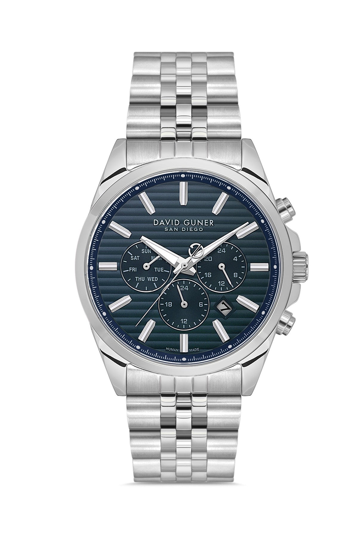 DAVID GUNER ERKEK KOL SAATİ / GÜMÜŞ
