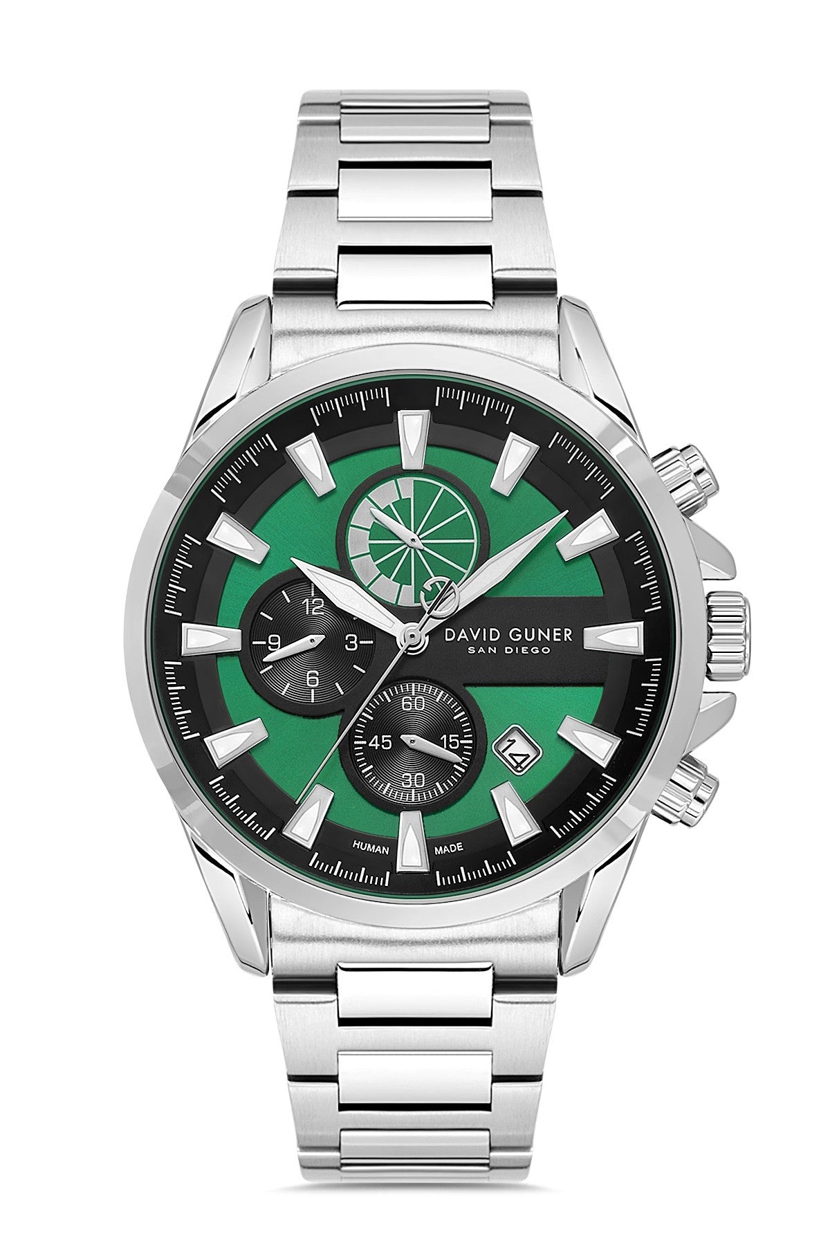 DAVID GUNER ERKEK KOL SAATİ / GÜMÜŞ