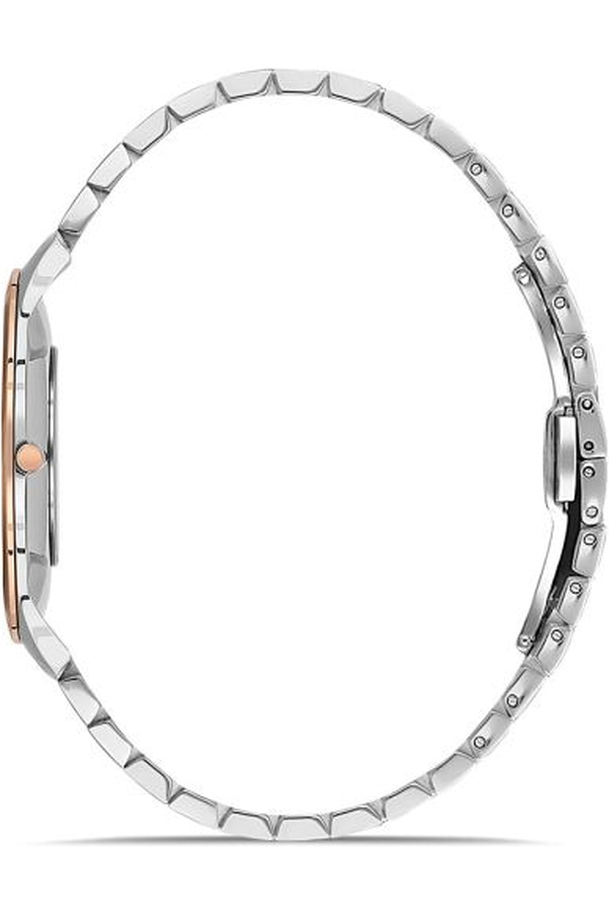 HISLON ERKEK KOL SAATİ / ÇELİK - ROSE GOLD