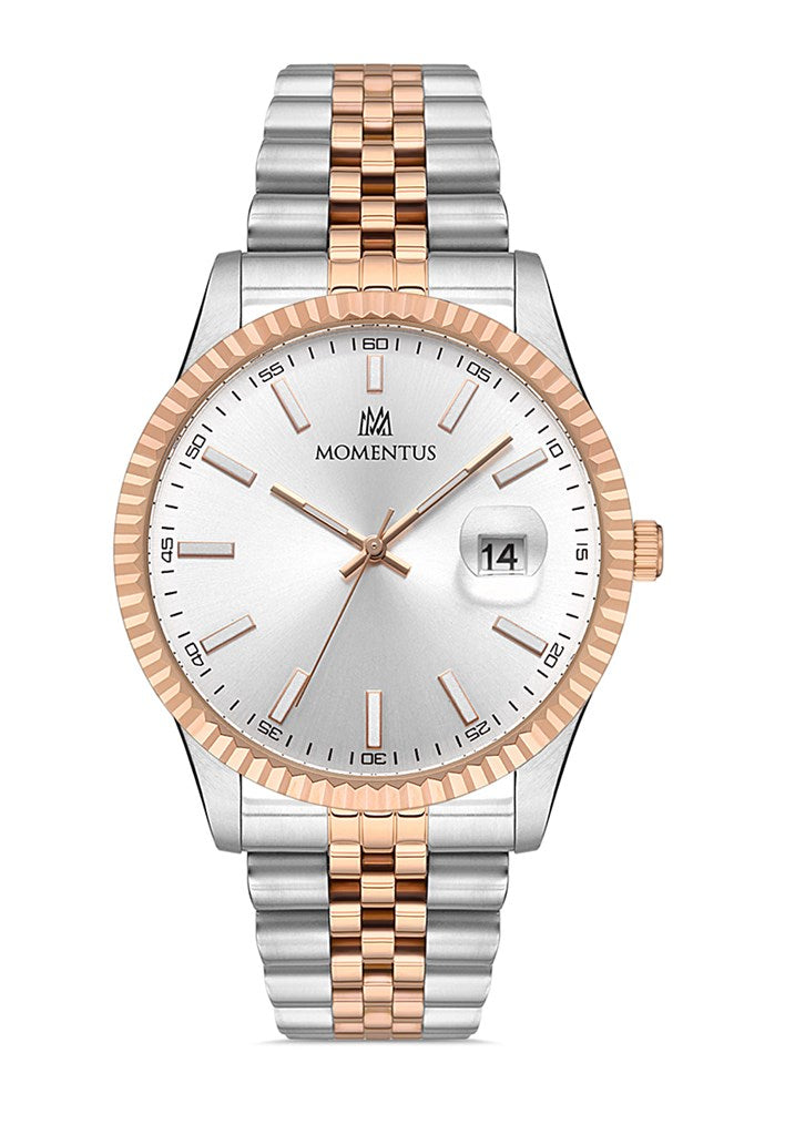 MOMENTUS ERKEK KOL SAATİ / ÇELİK - ROSE GOLD