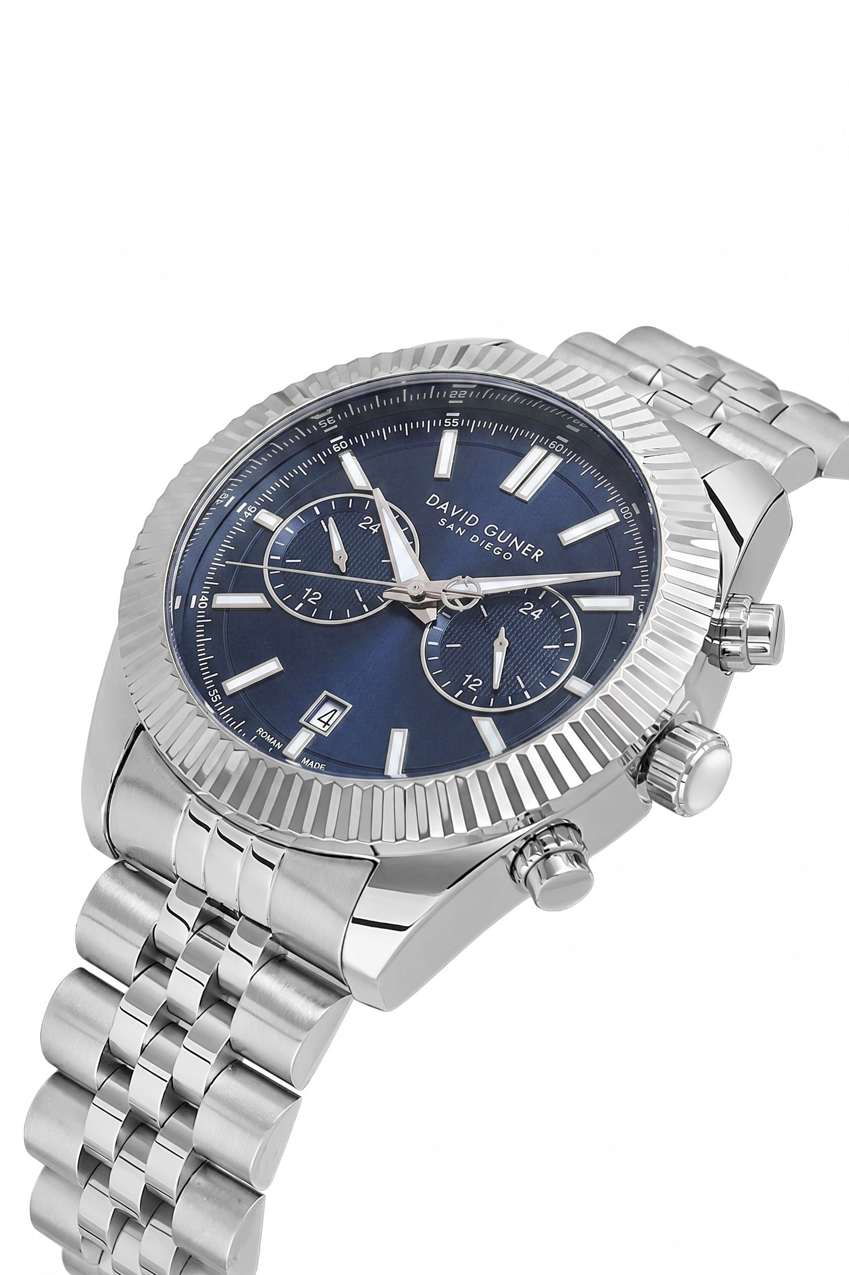 DAVID GUNER ERKEK KOL SAATİ / GÜMÜŞ