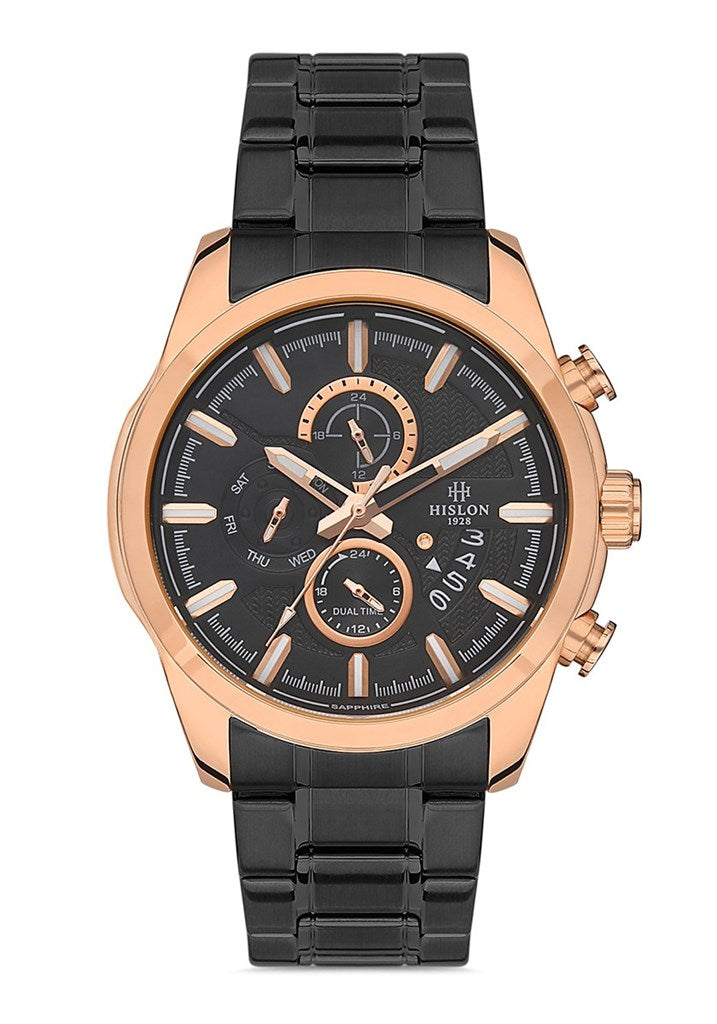 HISLON ERKEK KOL SAATİ / ROSE GOLD