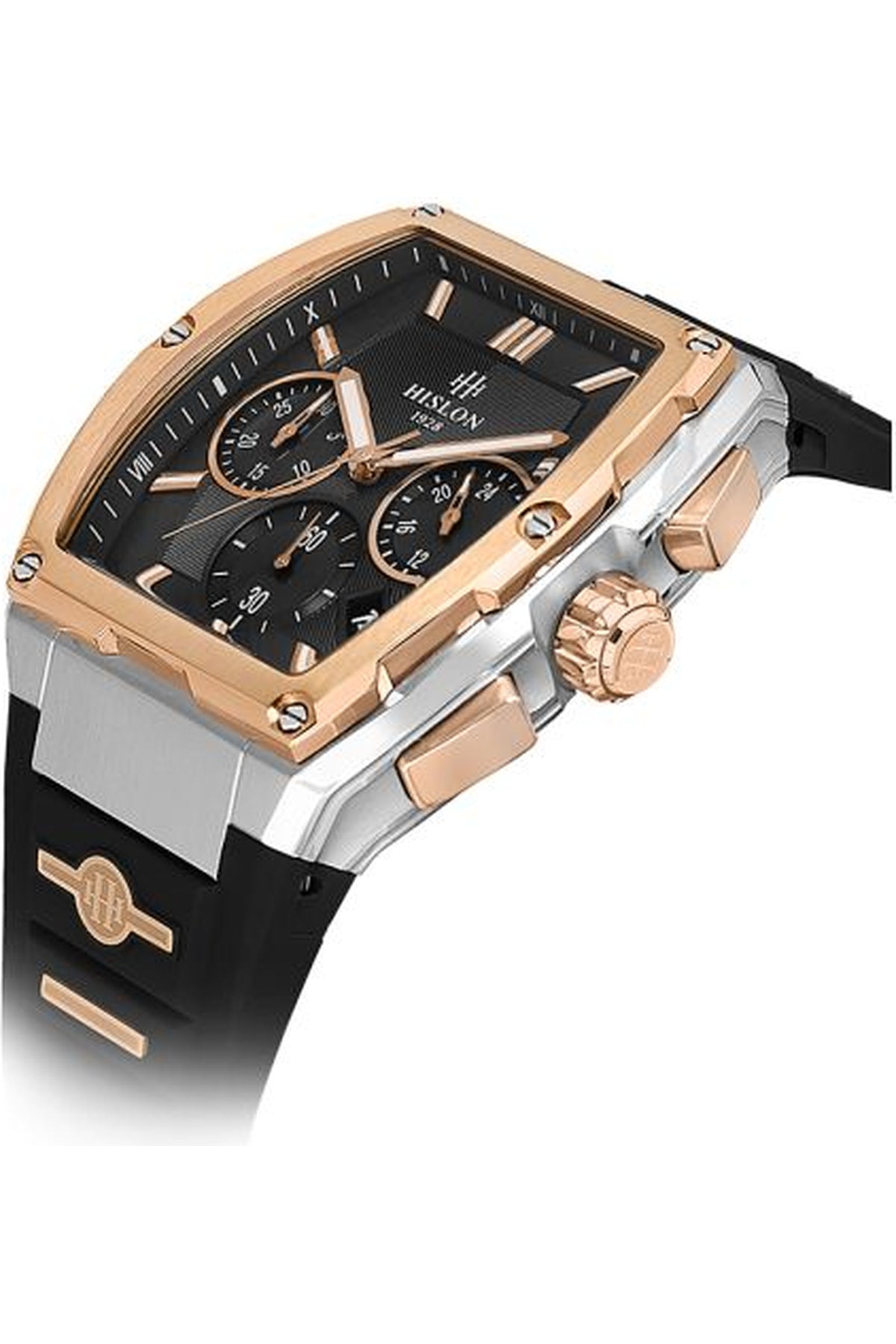 HİSLON ERKEK KOL SAATİ / ÇELİK - ROSE GOLD