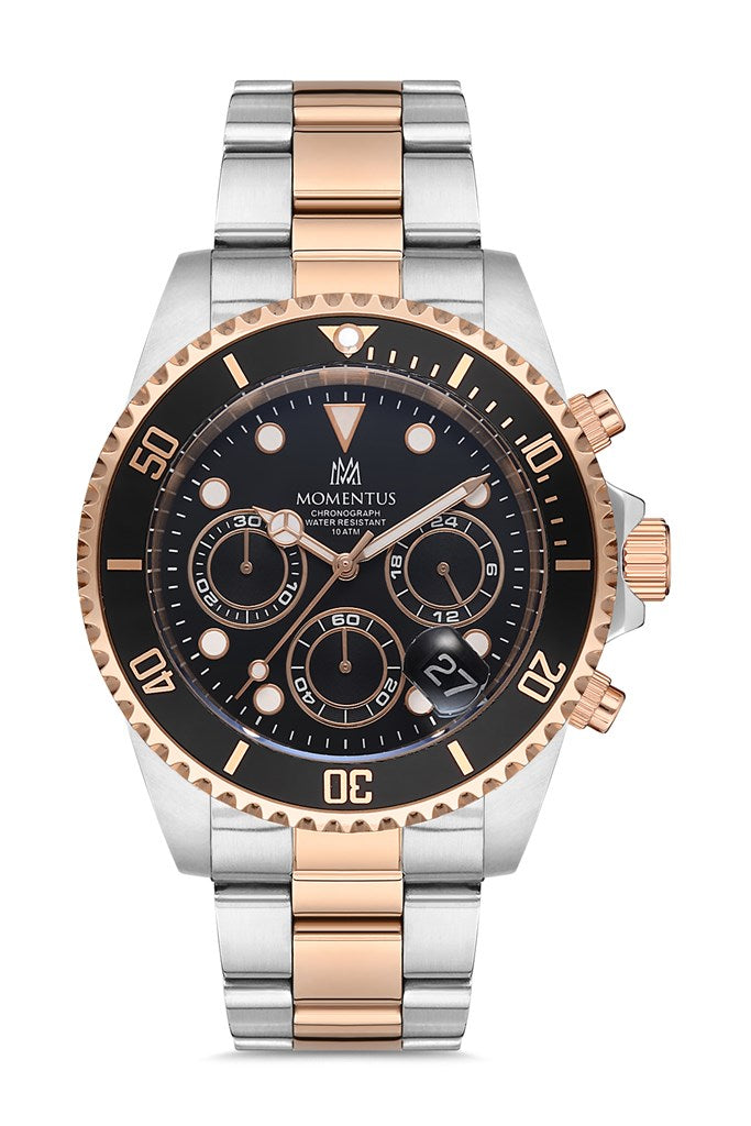 MOMENTUS ERKEK KOL SAATİ / ÇELİK - ROSE GOLD