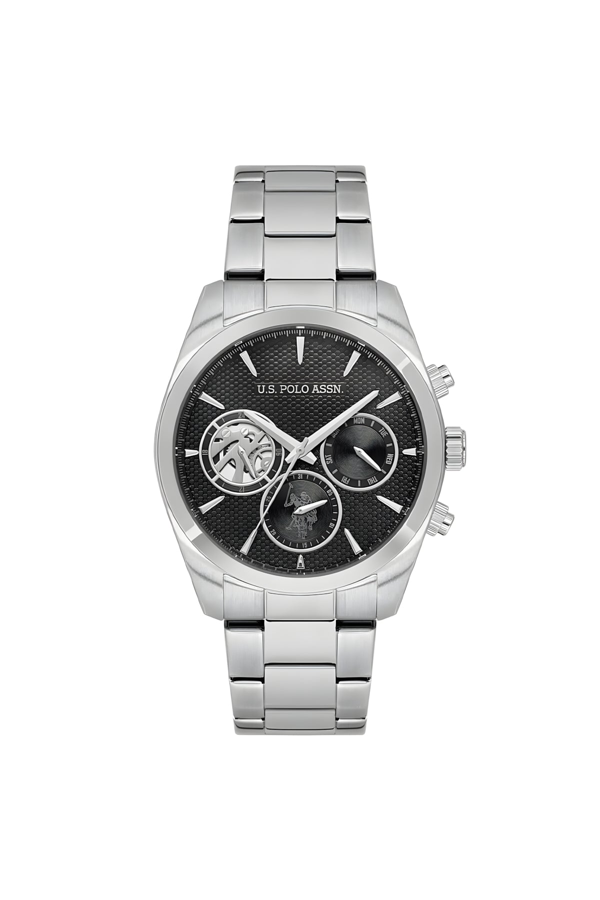U.S. POLO ASSN. ERKEK KOL SAATİ / METALİK GRİ