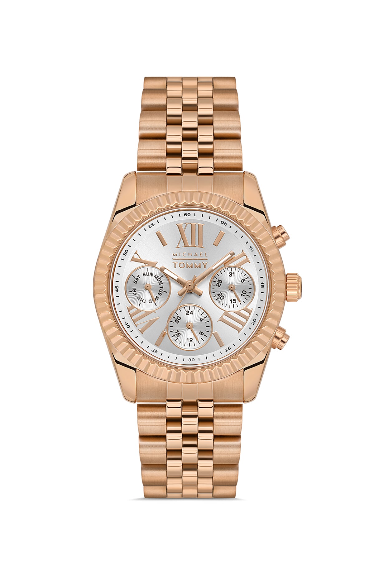 MICHAEL TOMMY Erkek KOL SAATİ / ROSE GOLD