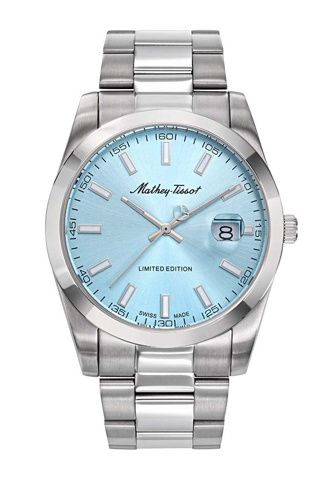 Mathey-Tissot Limited Edition Blue Steel Erkek Kol Saati