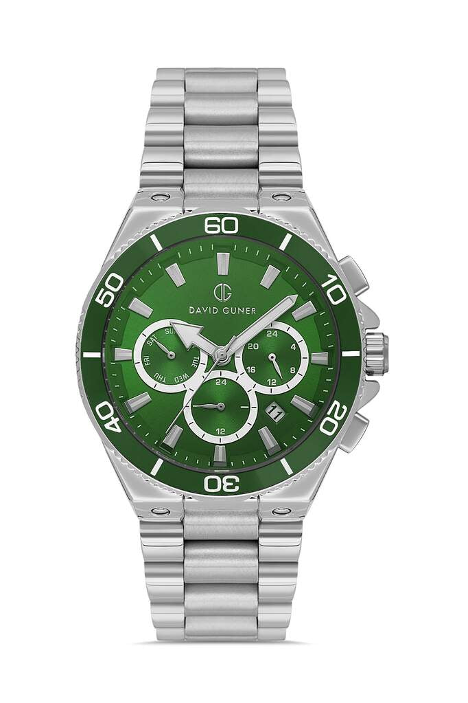 DAVID GUNER ERKEK KOL SAATİ / GÜMÜŞ