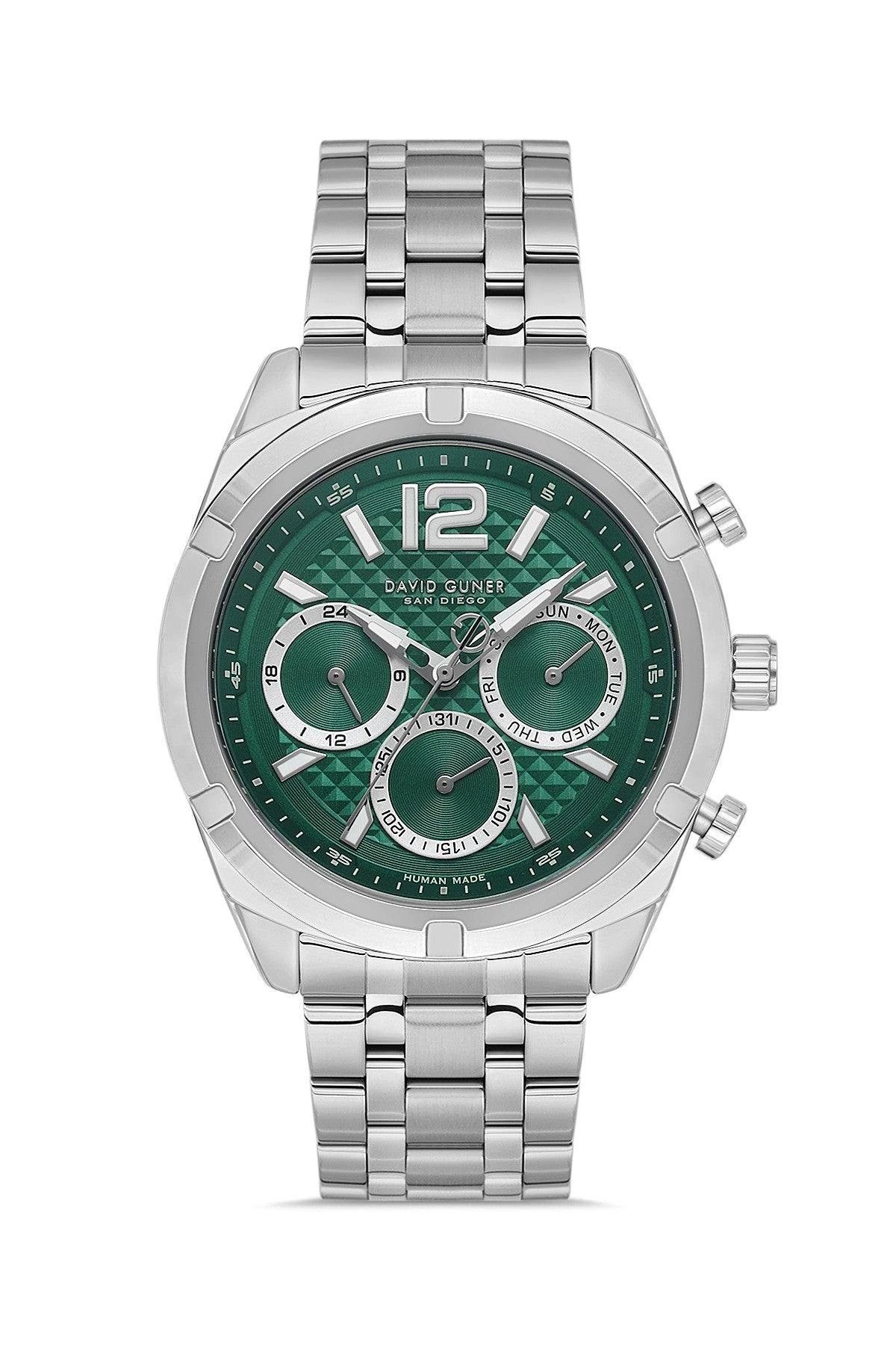 DAVID GUNER ERKEK KOL SAATİ / GÜMÜŞ