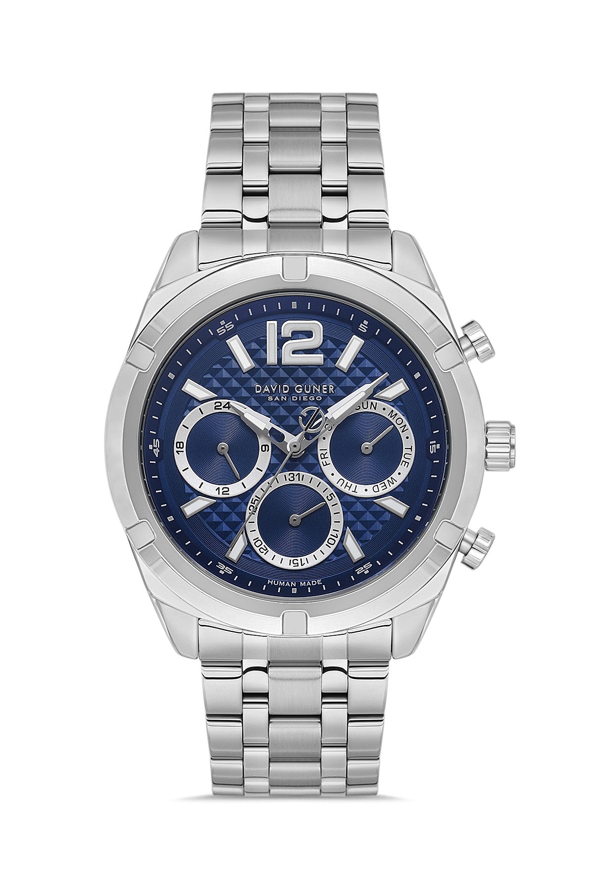DAVID GUNER ERKEK KOL SAATİ / GÜMÜŞ