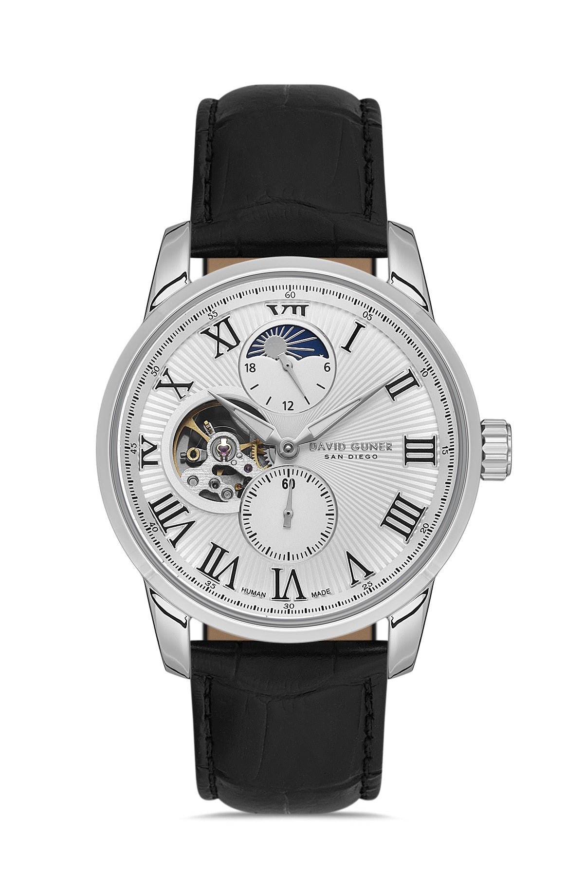 DAVID GUNER ERKEK KOL SAATİ / GÜMÜŞ