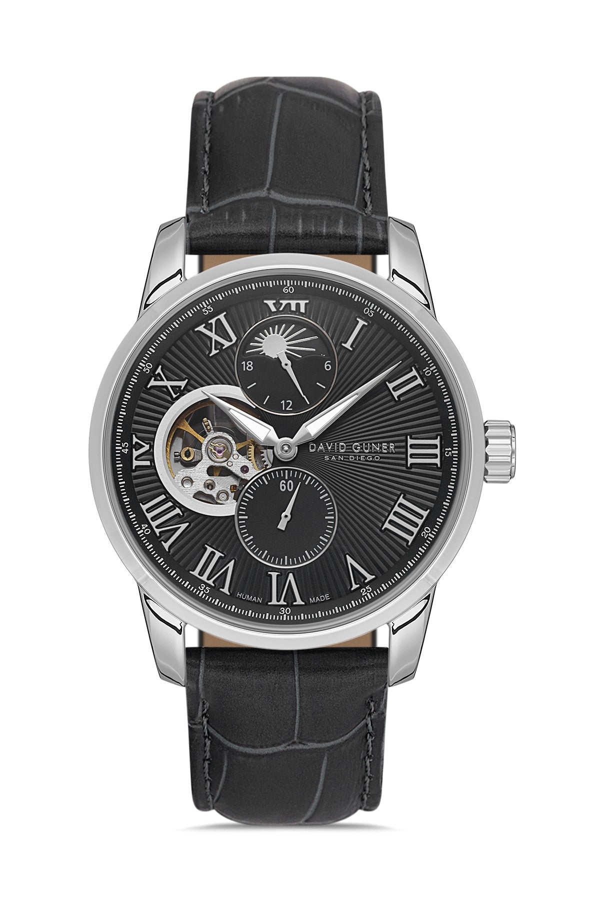 DAVID GUNER ERKEK KOL SAATİ / GÜMÜŞ