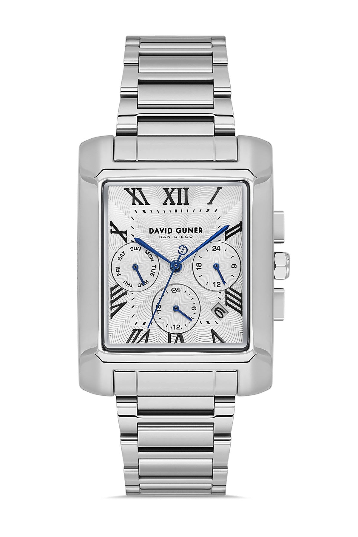 DAVID GUNER ERKEK KOL SAATİ / GÜMÜŞ