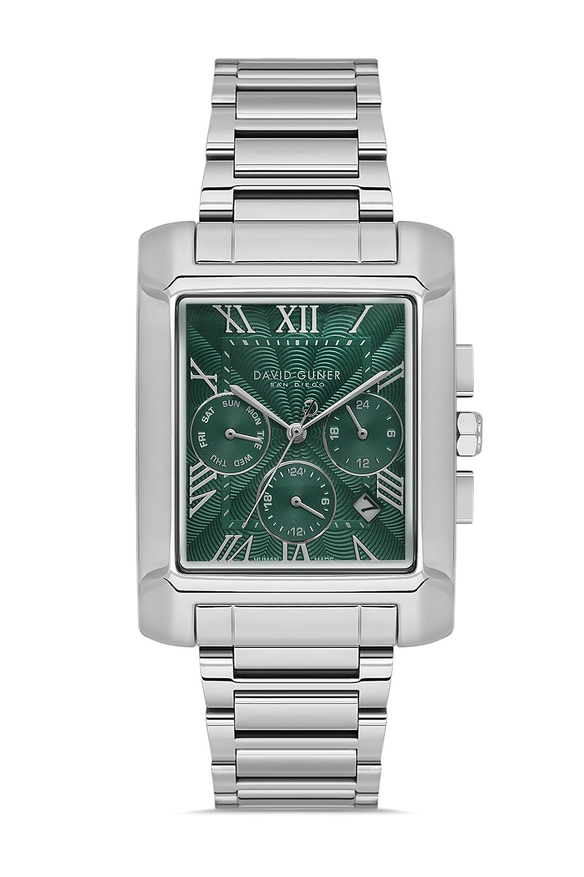 DAVID GUNER ERKEK KOL SAATİ / GÜMÜŞ