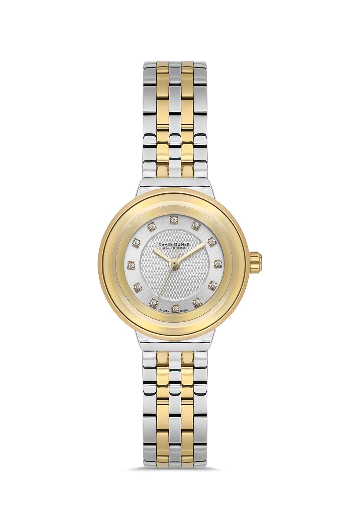 DAVID GUNER KADIN KOL SAATİ / SARI BEYAZ