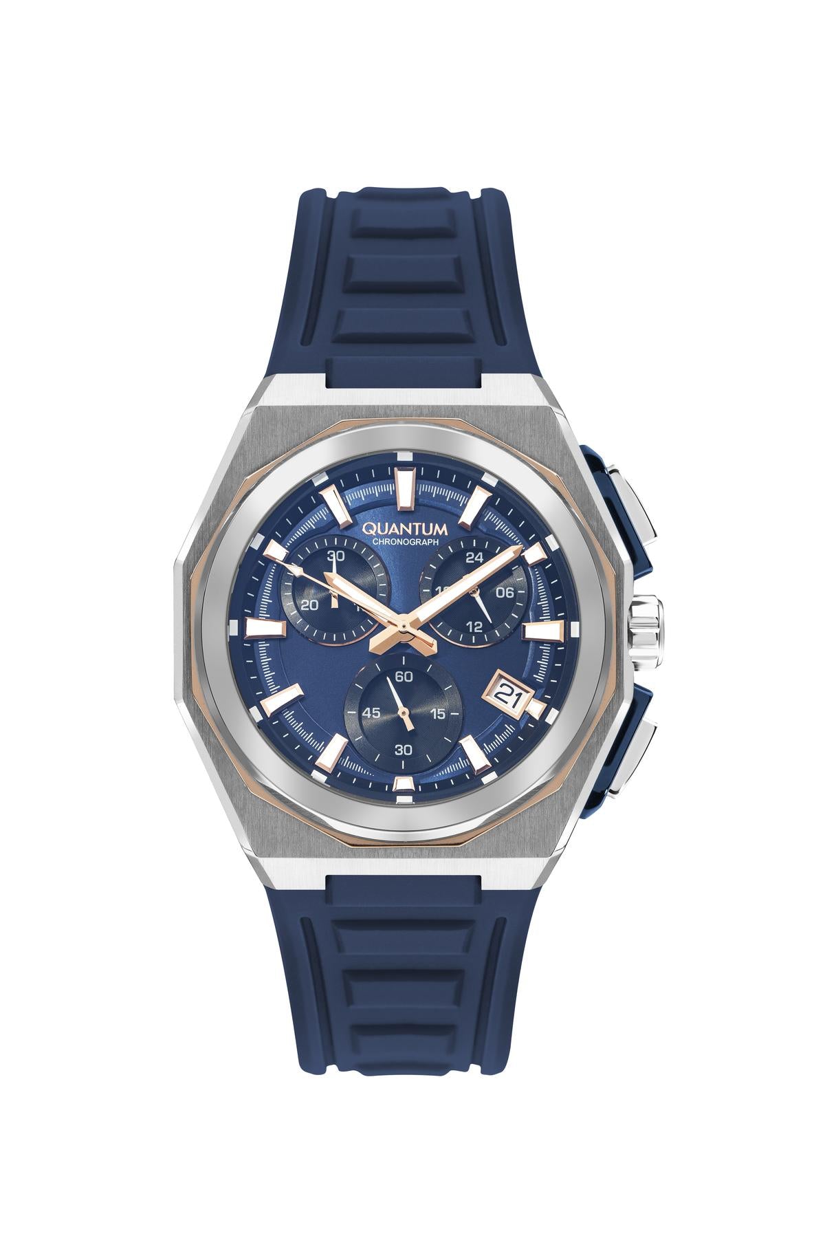 QUANTUM Erkek KOL SAATİ / SİLVER - ROSE GOLD