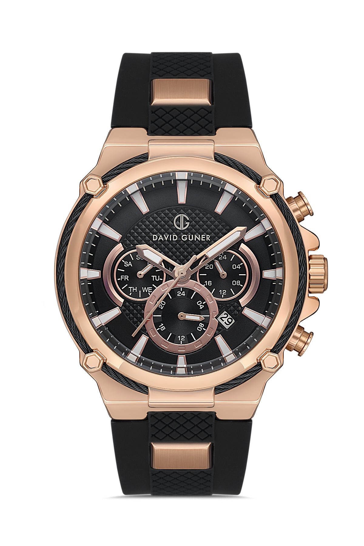DAVID GUNER ERKEK KOL SAATİ / ROSE