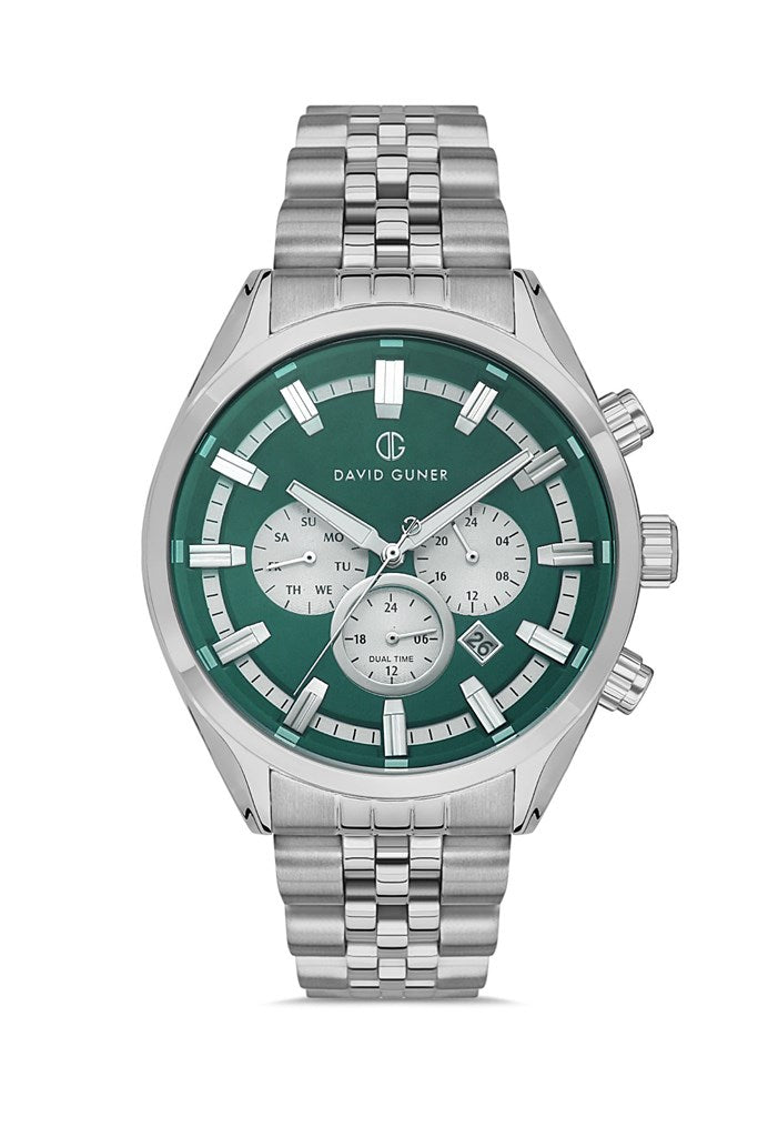 DAVID GUNER ERKEK KOL SAATİ / GÜMÜŞ