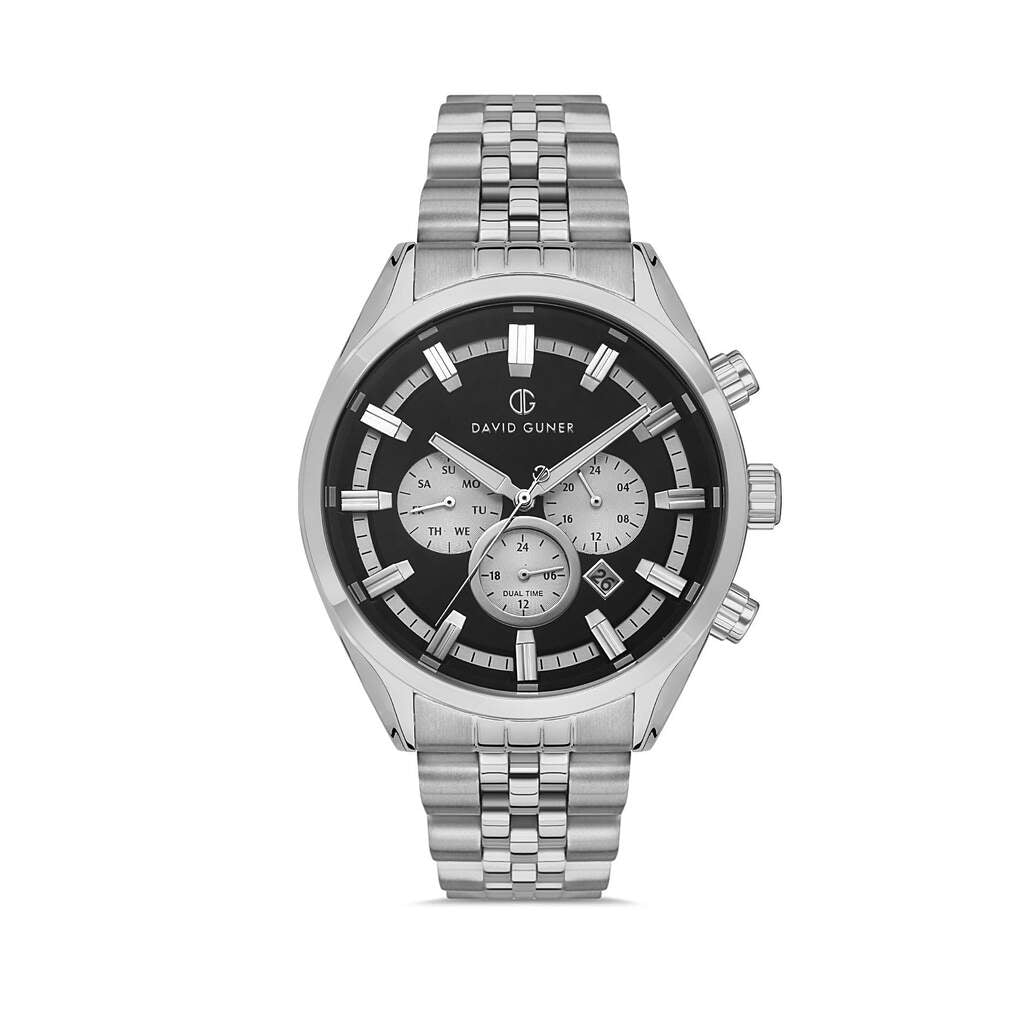 DAVID GUNER ERKEK KOL SAATİ / GÜMÜŞ