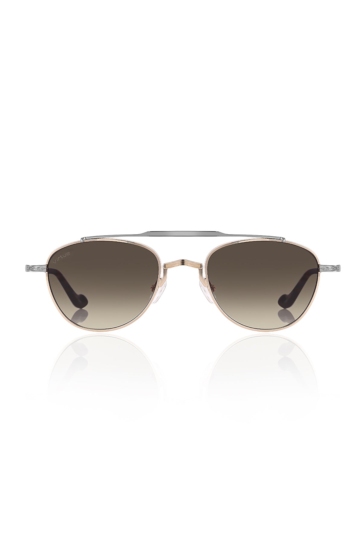 VIRTUE UNISEX GÜNEŞ GÖZLÜĞÜ / ALTIN - FÜME