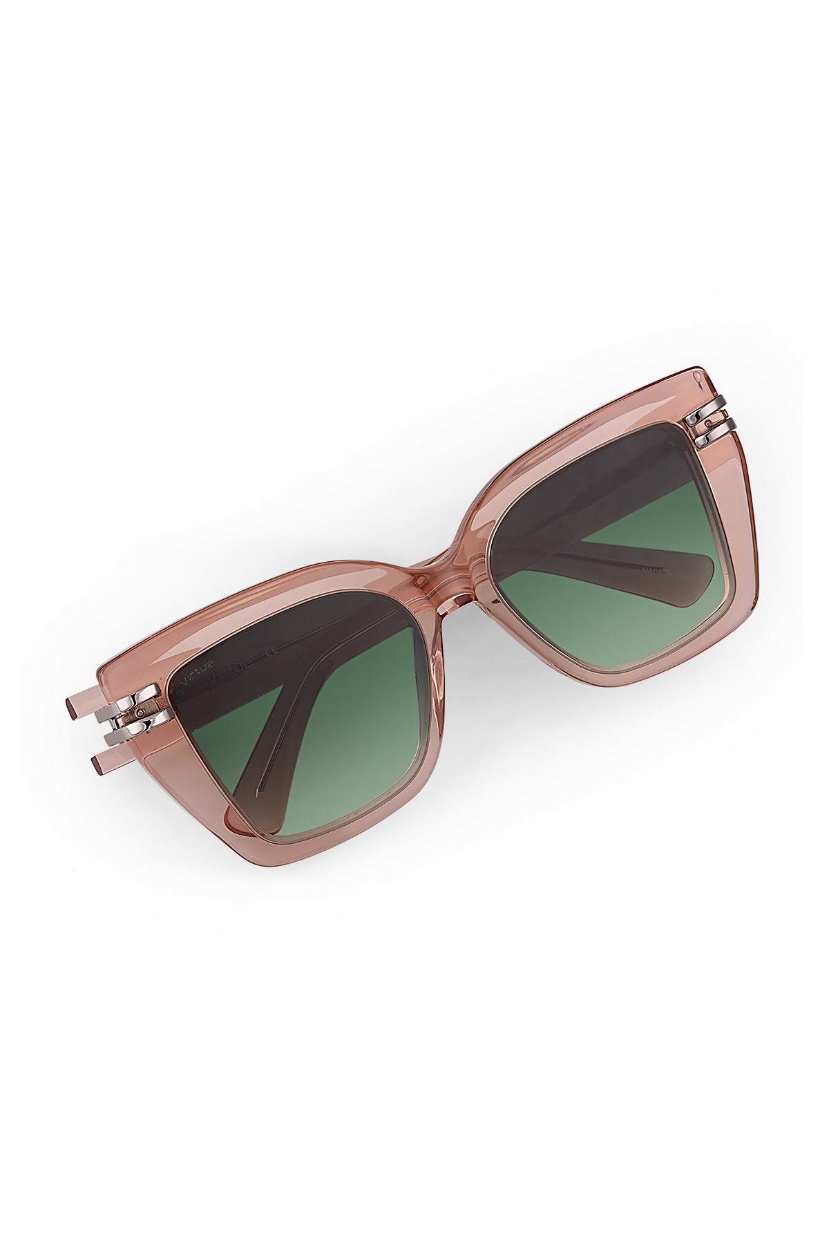VIRTUE KADIN GÜNEŞ GÖZLÜĞÜ / ŞEFFAF PEMBE