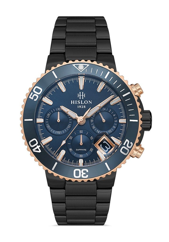 HISLON ERKEK KOL SAATİ / SİYAH