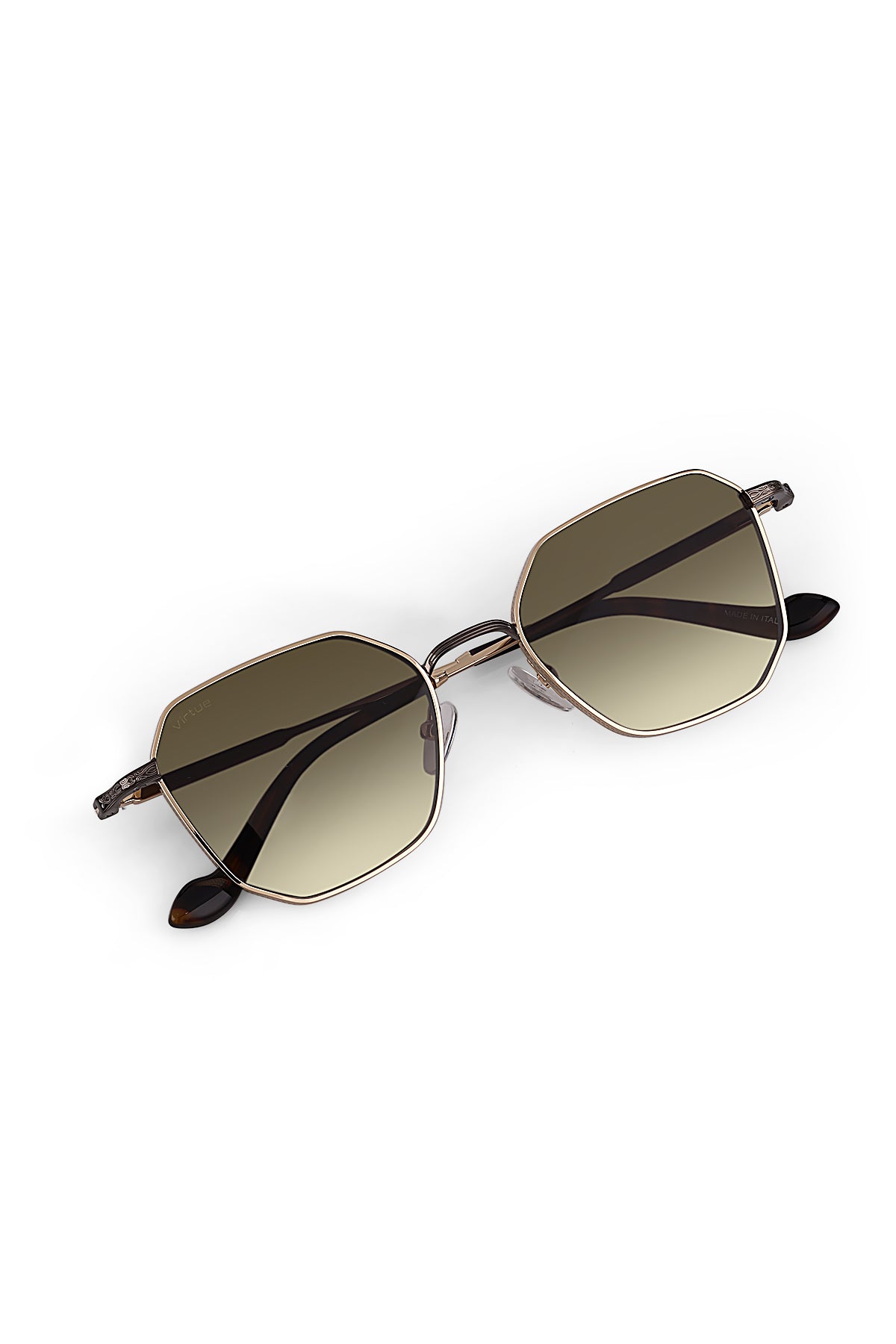 VIRTUE UNISEX GÜNEŞ GÖZLÜĞÜ / ALTIN - FÜME