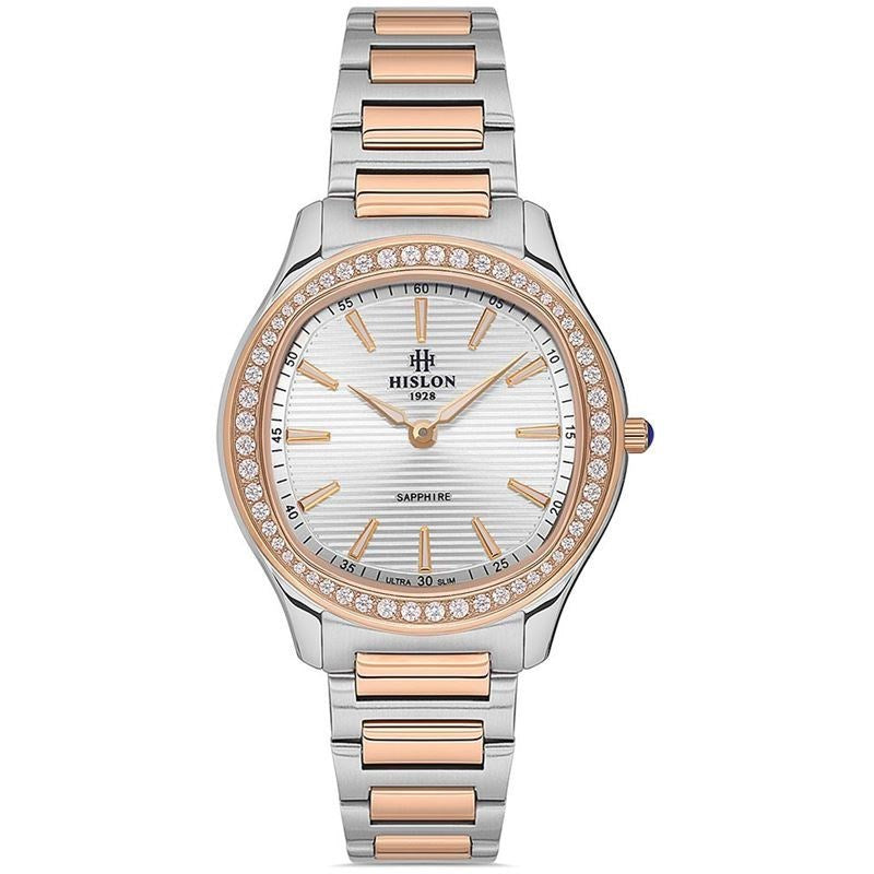 HISLON KADIN KOL SAATİ / ÇELİK  -  ROSE GOLD