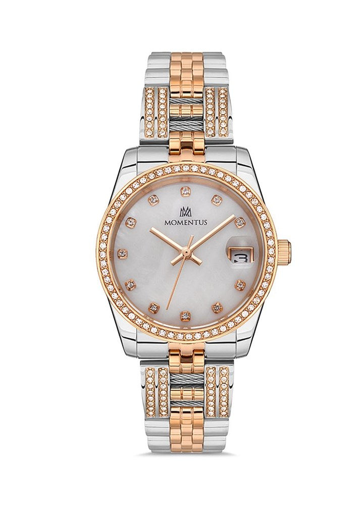 MOMENTUS KADIN KOL SAATİ / ÇELİK  -  ROSE GOLD