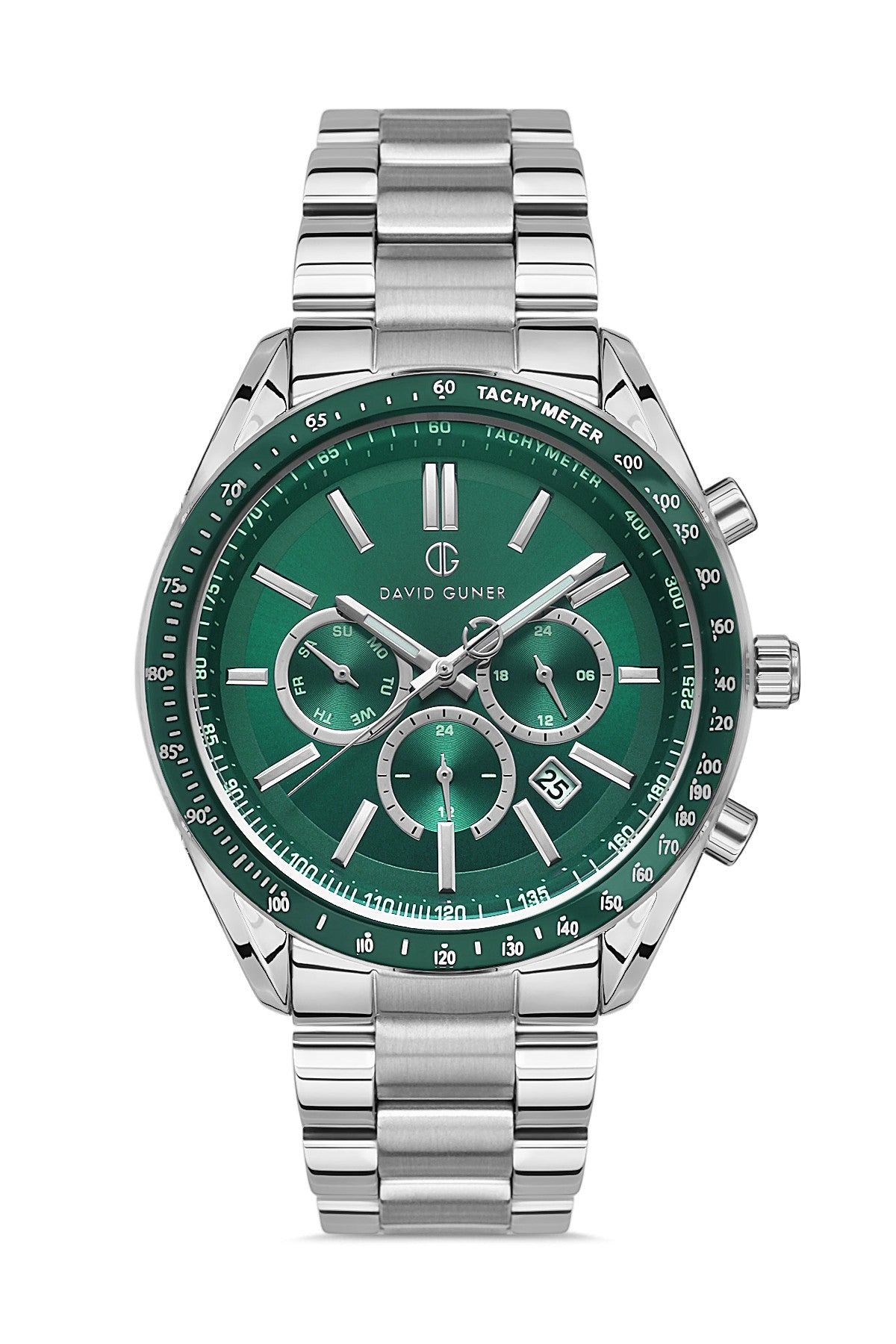 DAVID GUNER ERKEK KOL SAATİ / GÜMÜŞ